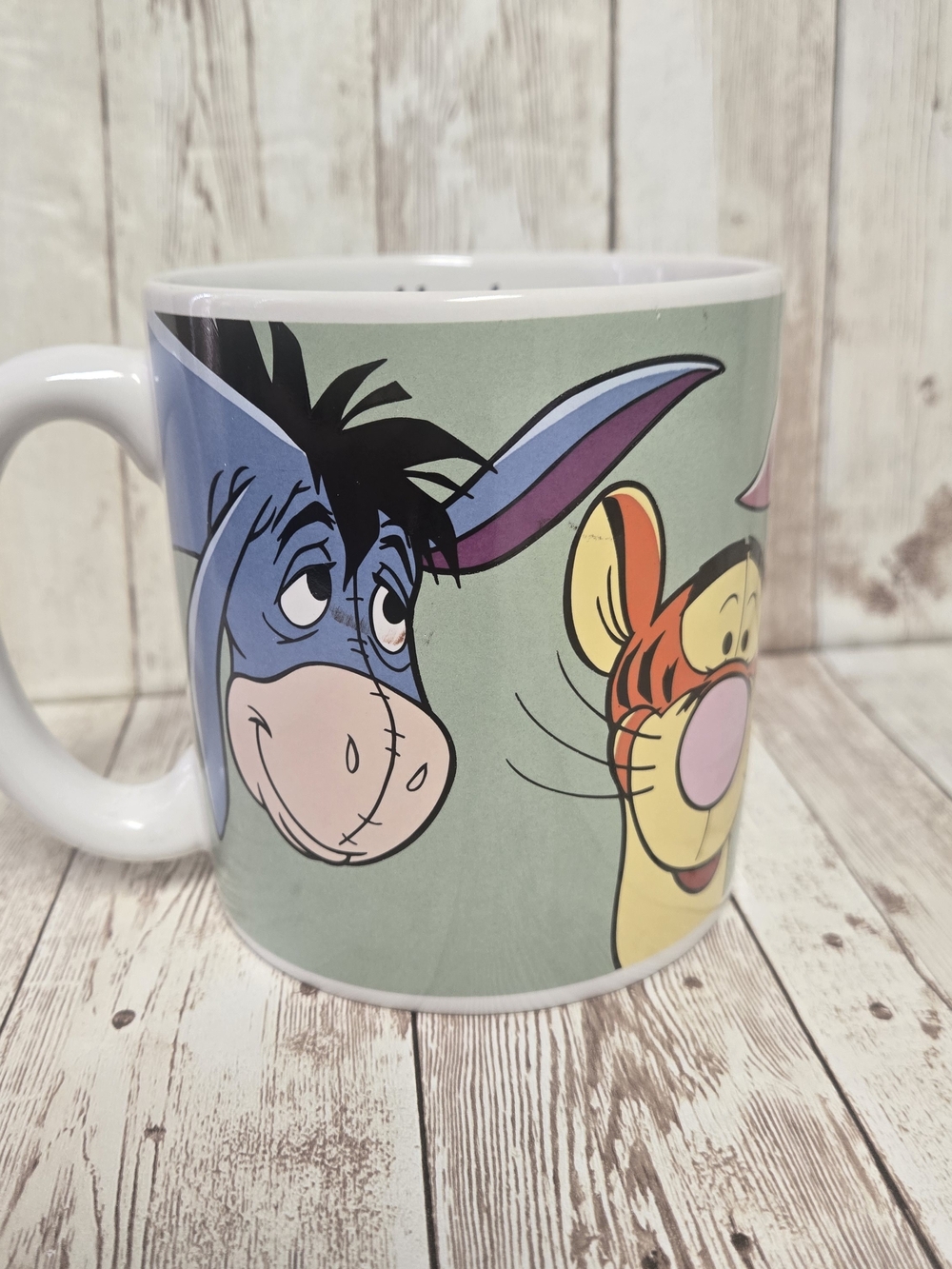 Disney Store Winnie The Pooh Friends Eeyore Tigger Piglet 16 Oz Mug